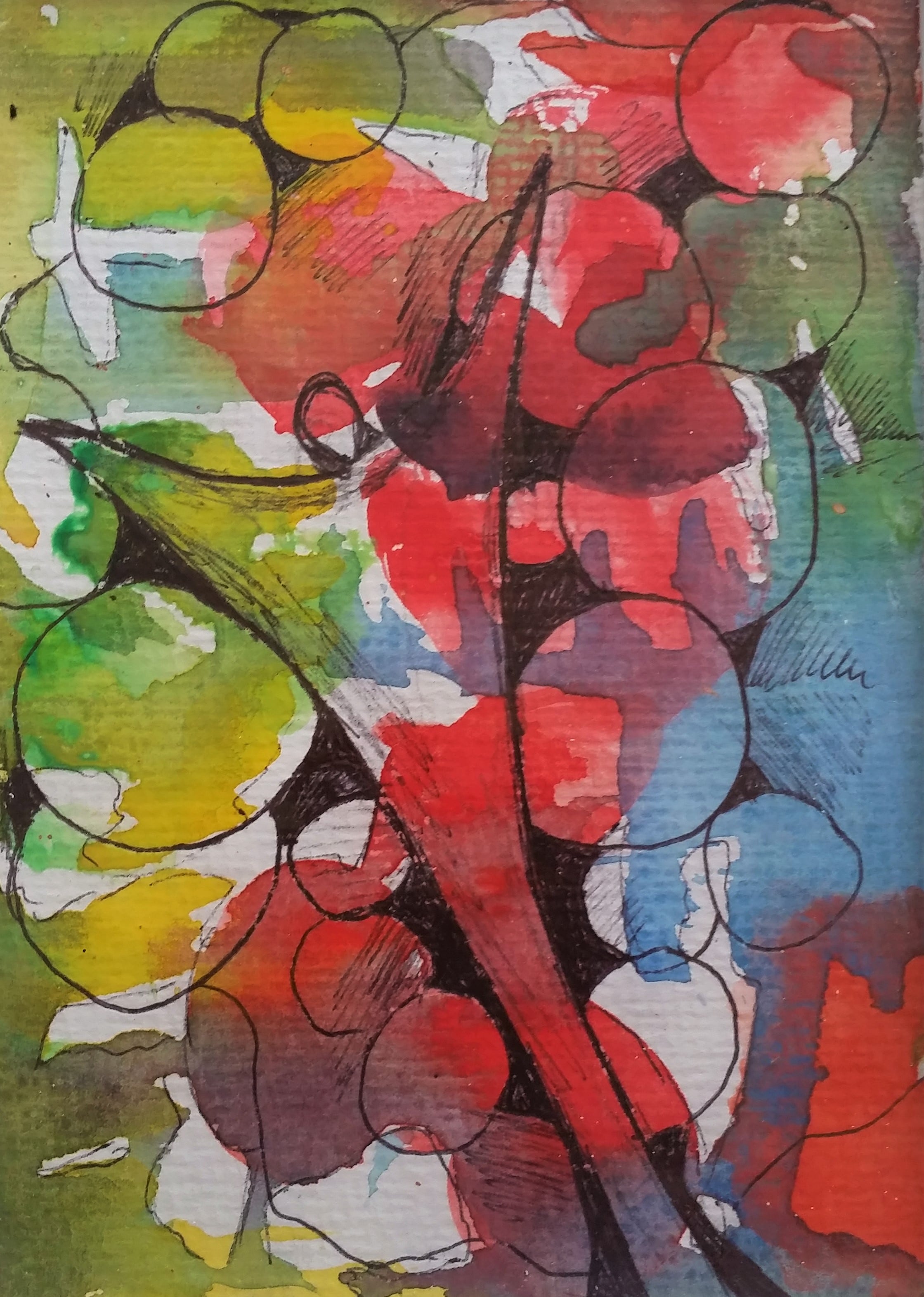 Aquarell Vertrauen - 12x15cm